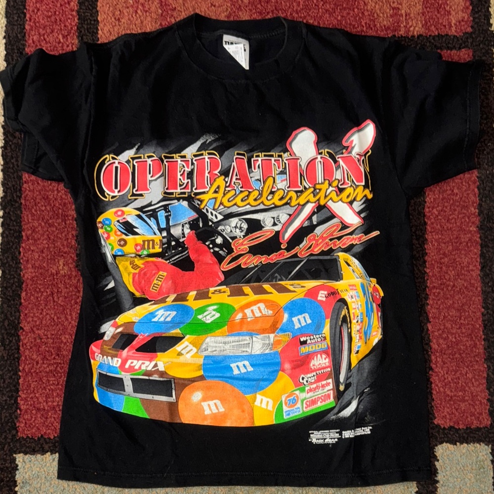 Vintage Ernie Irvan M&M‎ shirt
